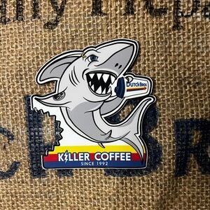 Dutch Bros SHARK Sticker 🦈